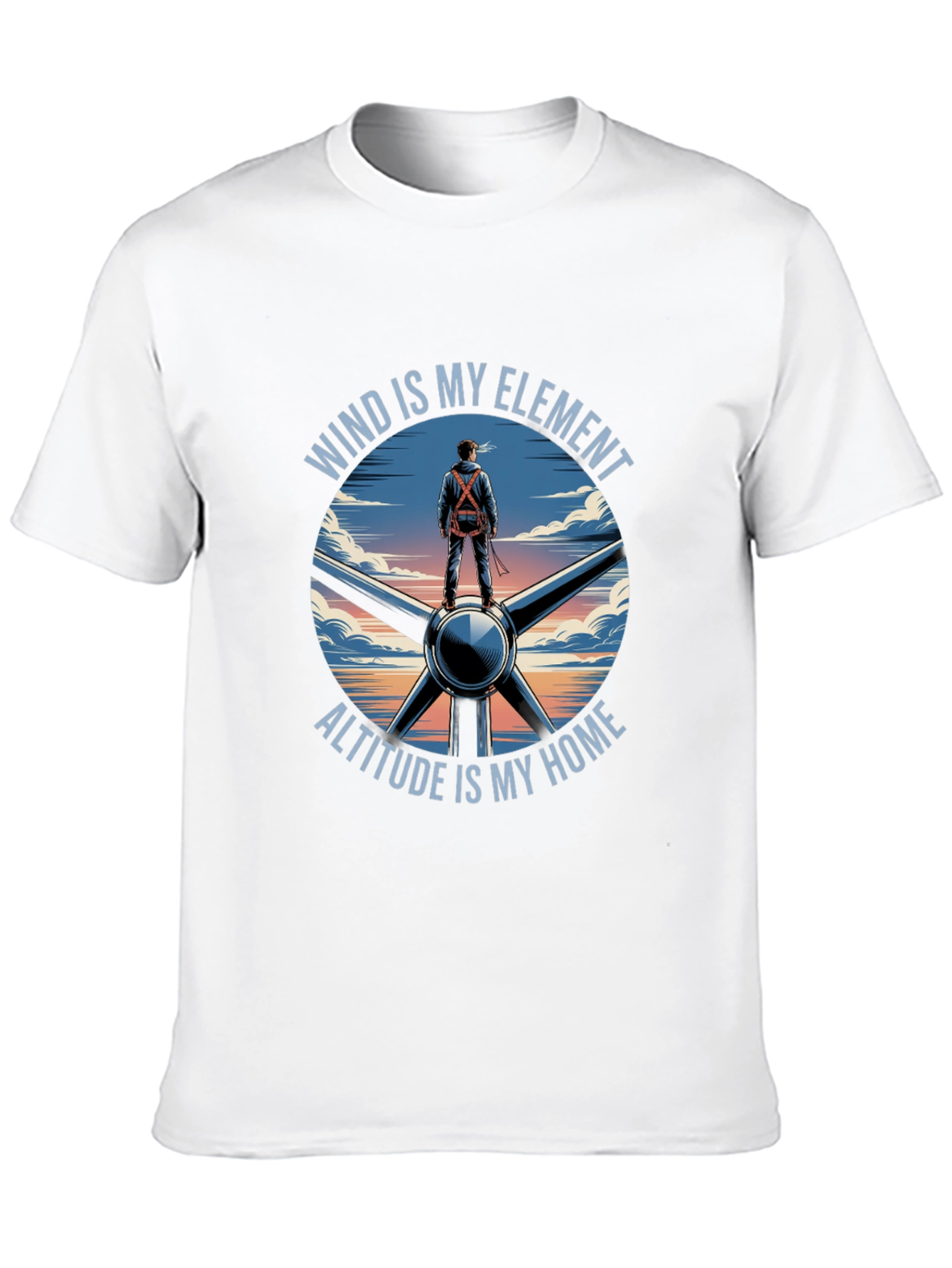 Wind Element Altitude Home T-Shirt