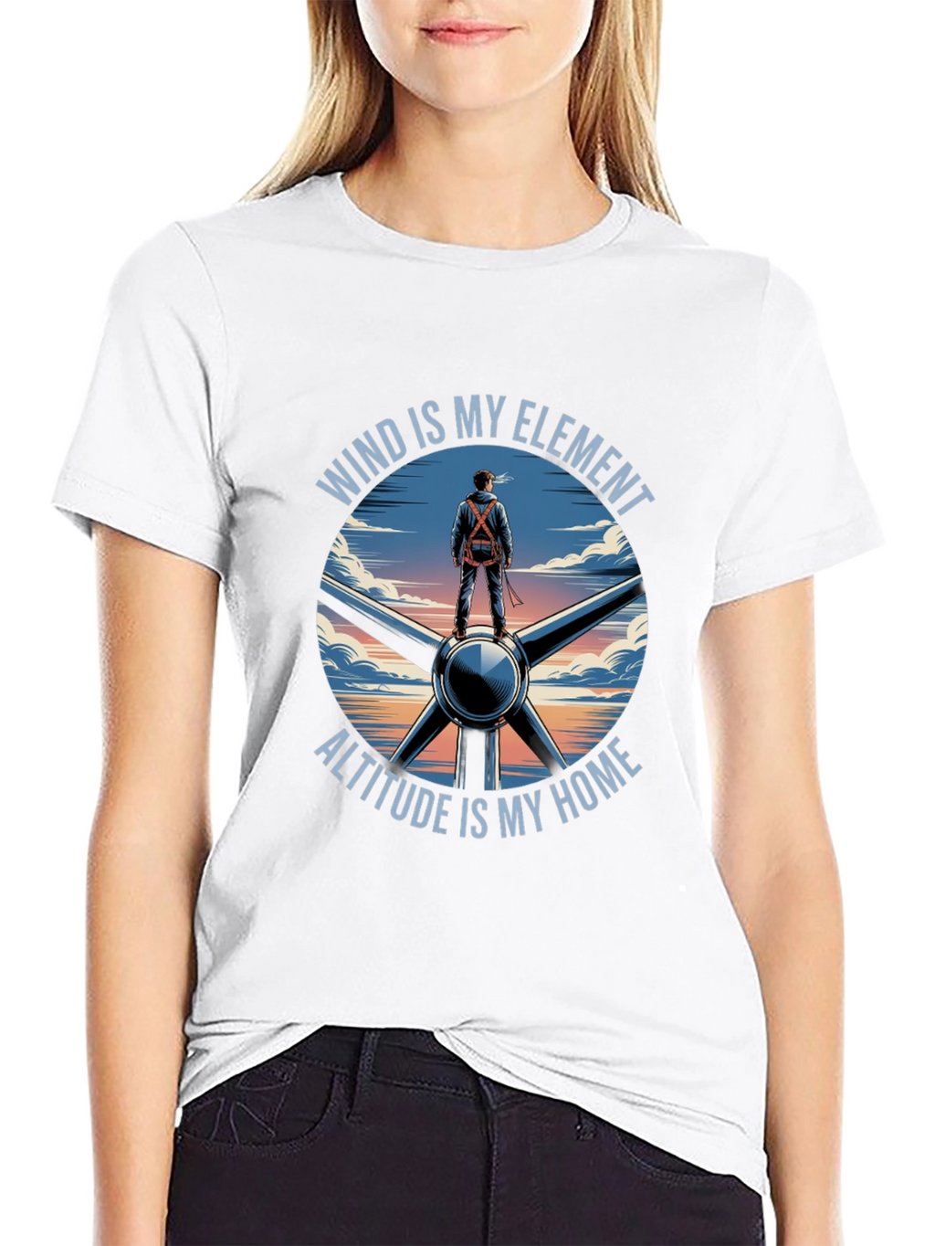 Wind Element Altitude Home T-Shirt