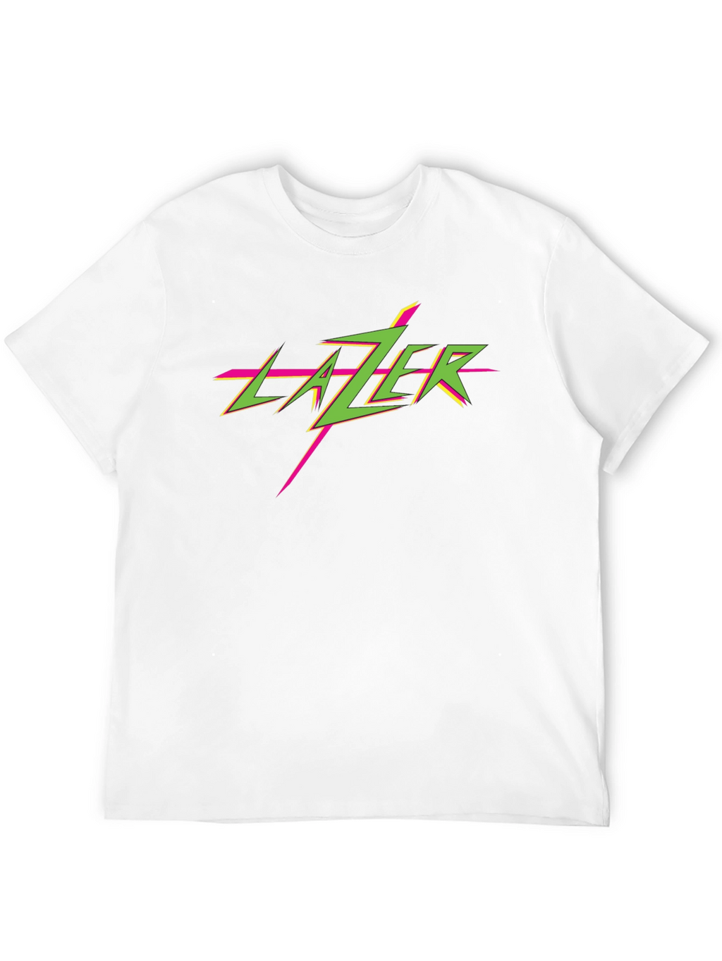 Retro Lazer T-Shirt - Black Graphic Tee