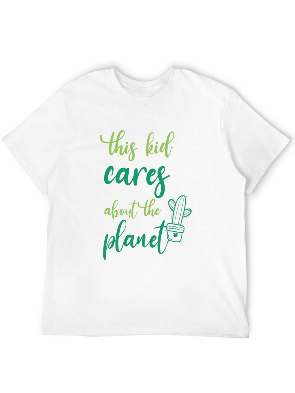 Eco-Friendly This Kid Cares T-Shirt