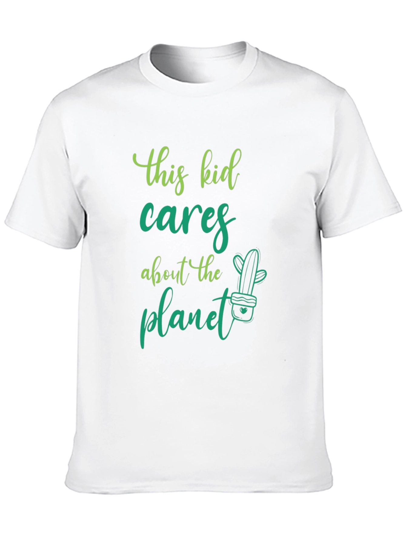 Eco-Friendly This Kid Cares T-Shirt
