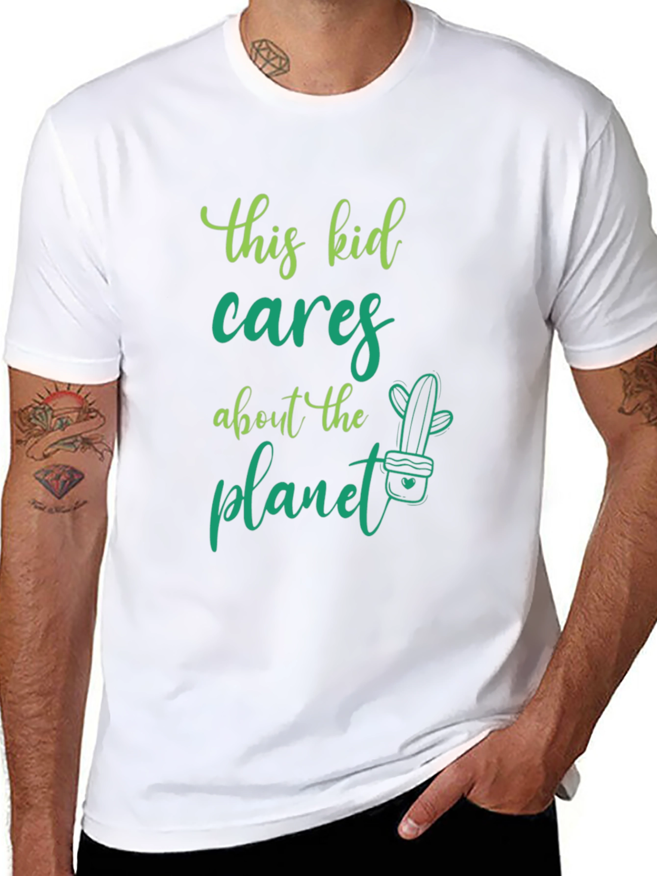 Eco-Friendly This Kid Cares T-Shirt