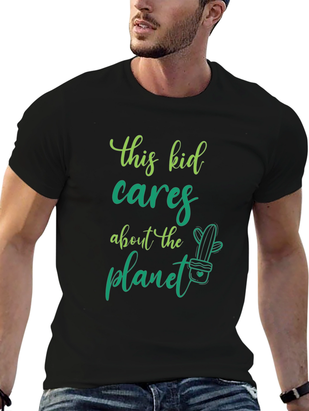 Eco-Friendly This Kid Cares T-Shirt