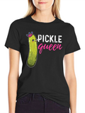 Pickle Queen Funny Graphic Tee