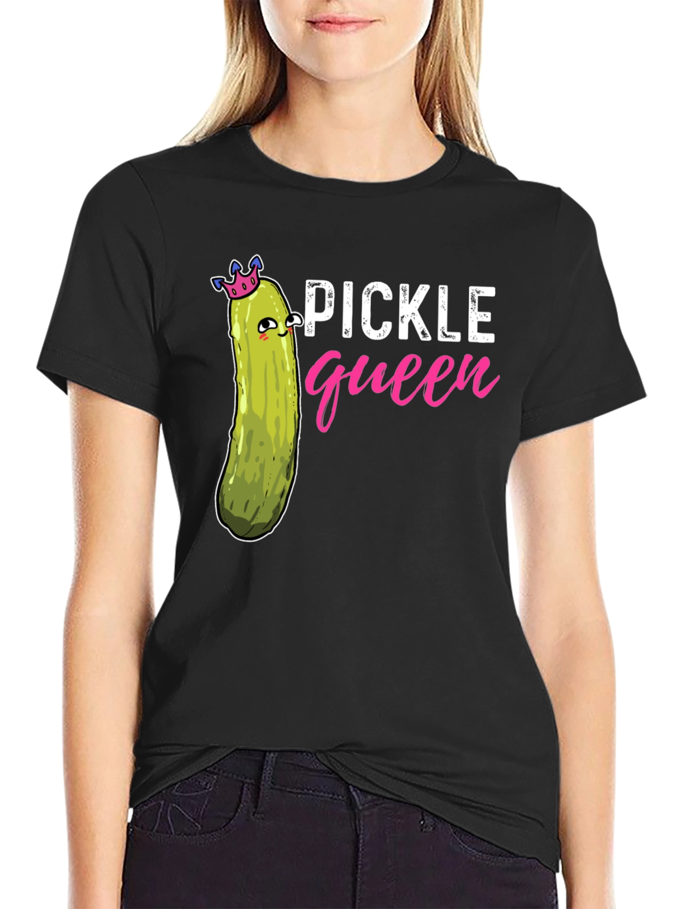 Pickle Queen Funny Graphic Tee