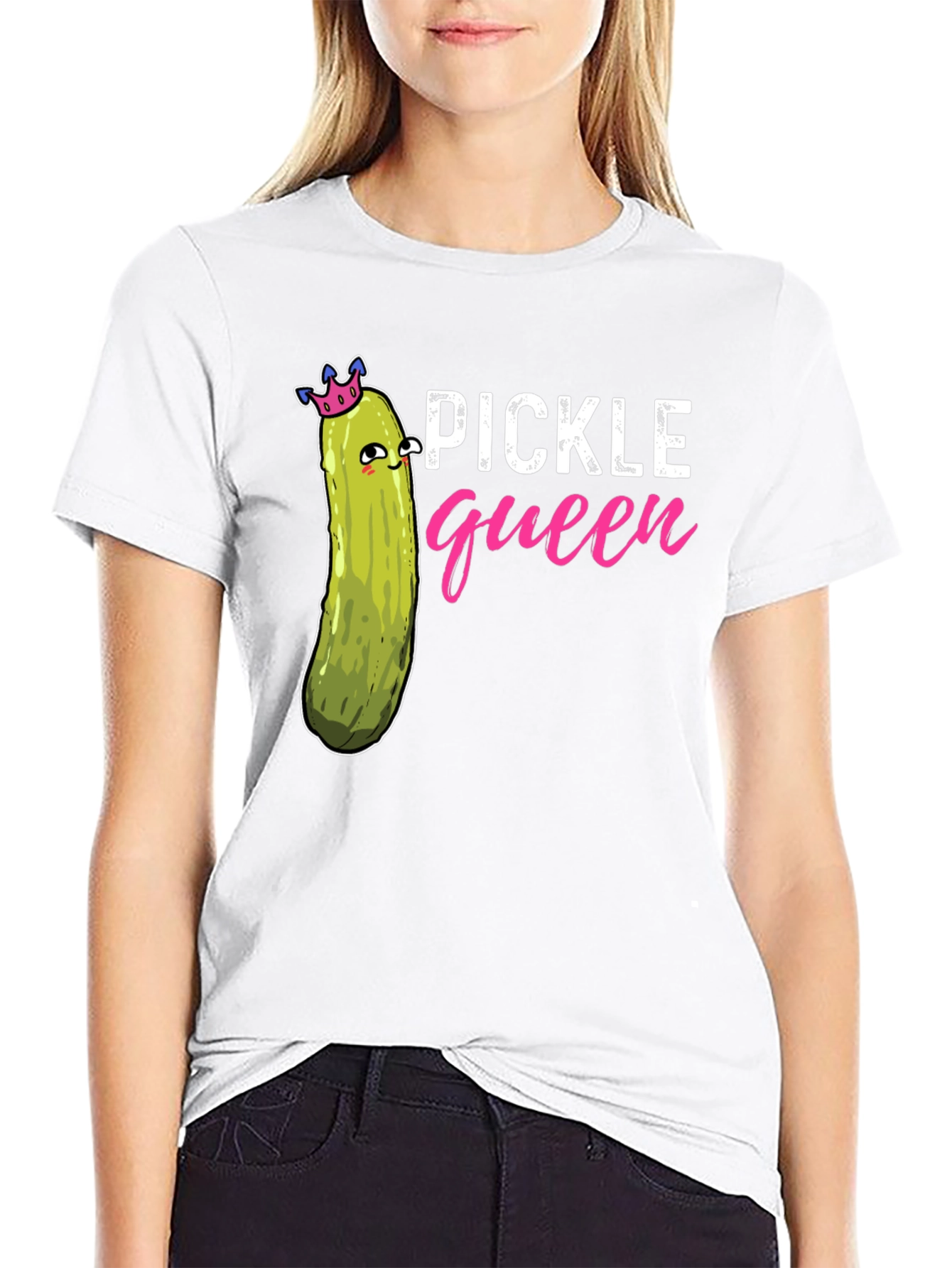 Pickle Queen Funny Graphic Tee