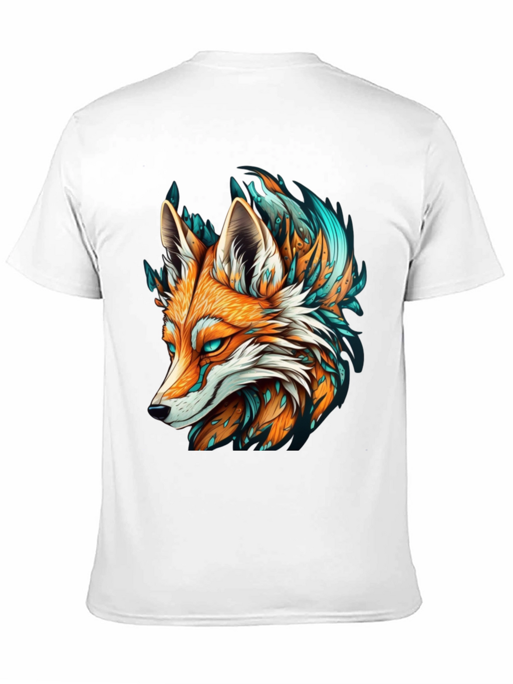 Fox Graphic Tee - Black T-Shirt Cool Design