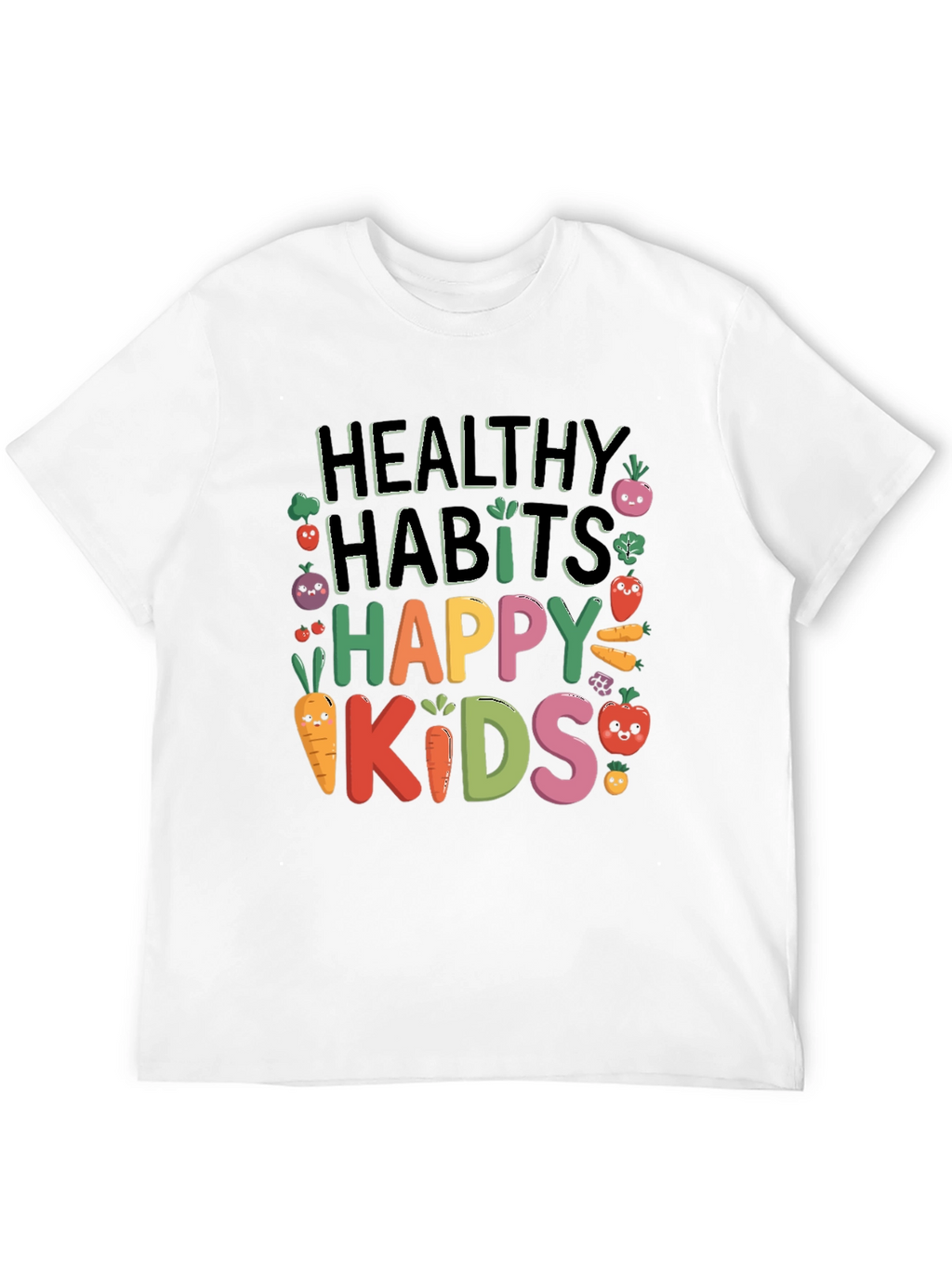 Healthy Habits Happy Kids T-Shirt