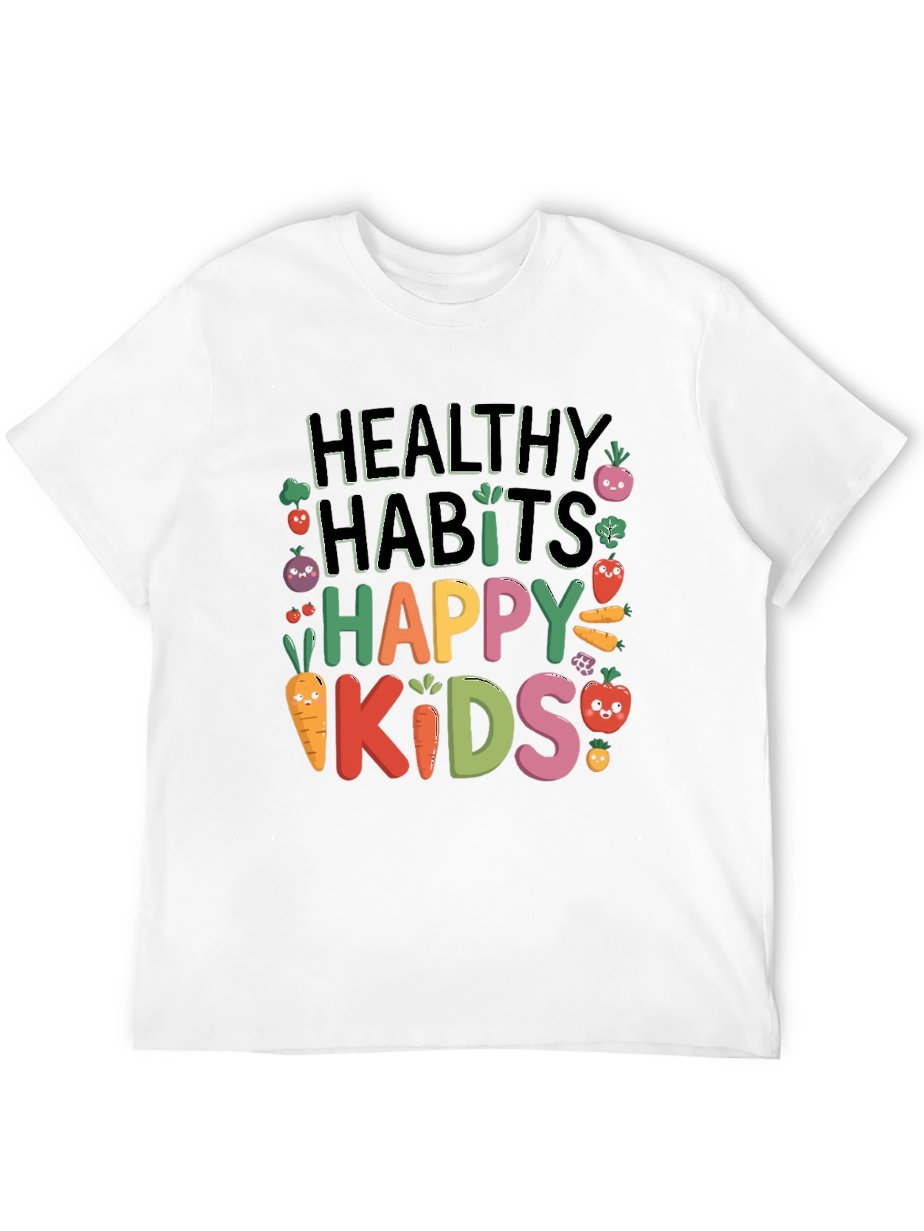 Healthy Habits Happy Kids T-Shirt