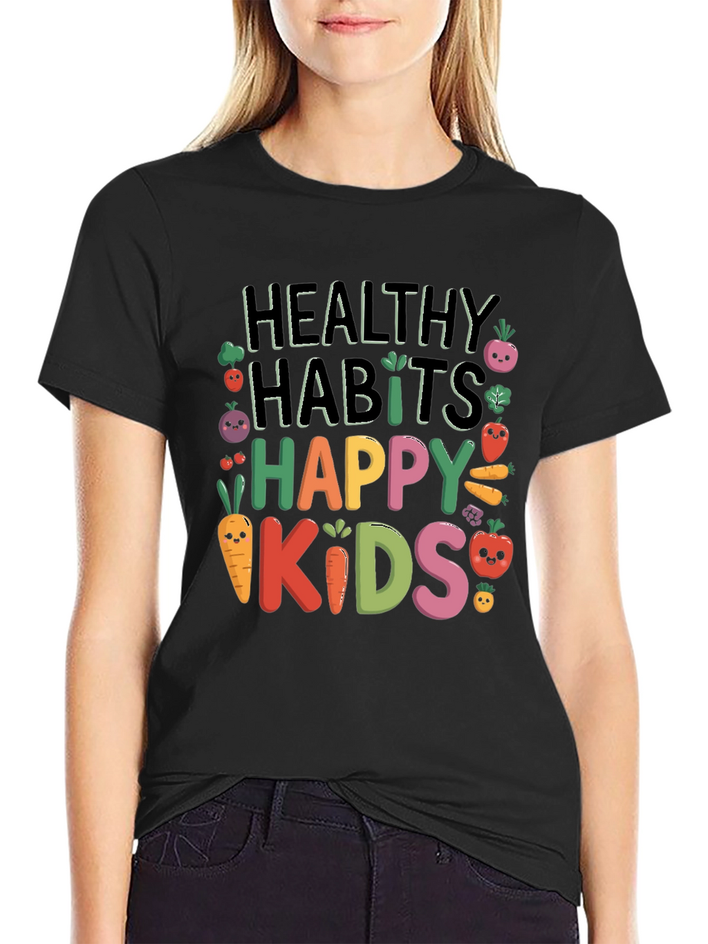 Healthy Habits Happy Kids T-Shirt