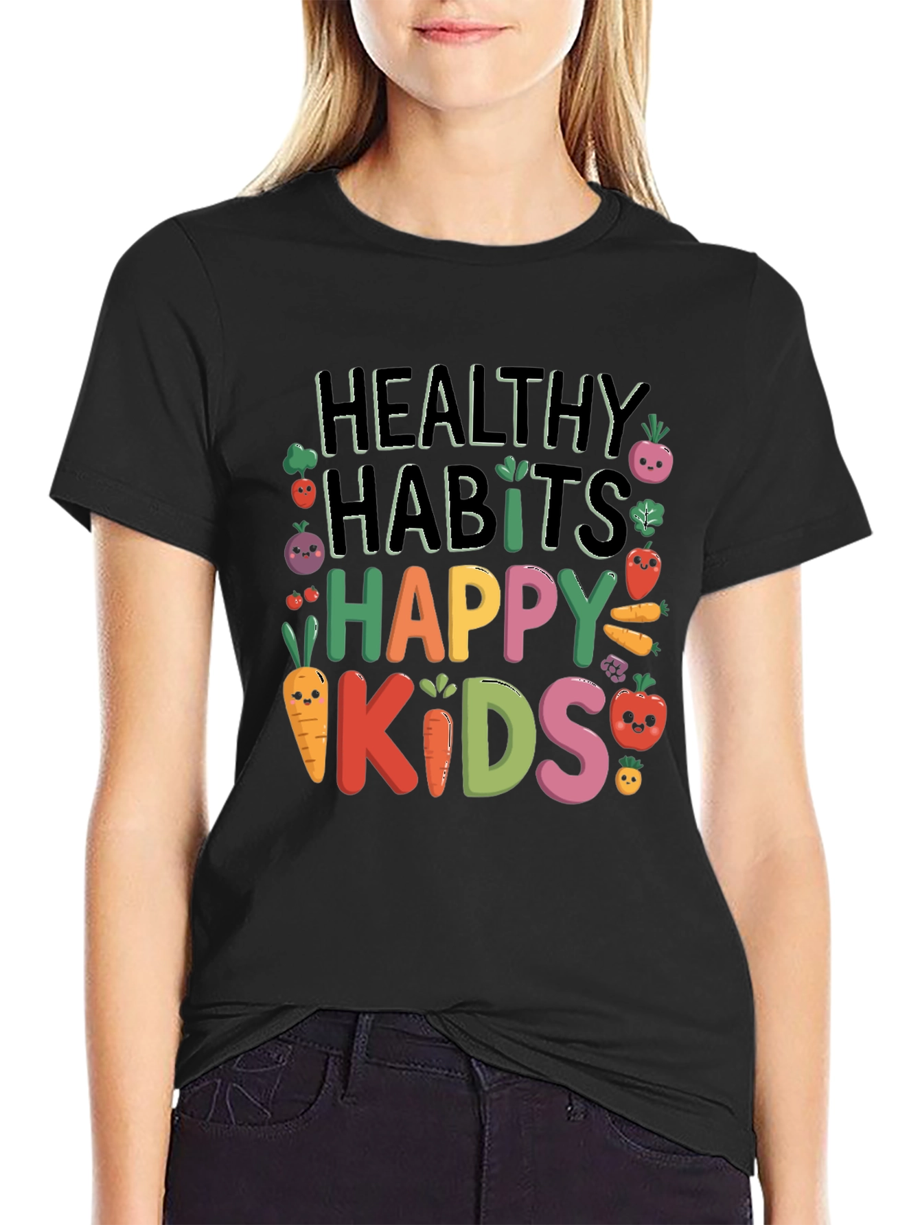 Healthy Habits Happy Kids T-Shirt