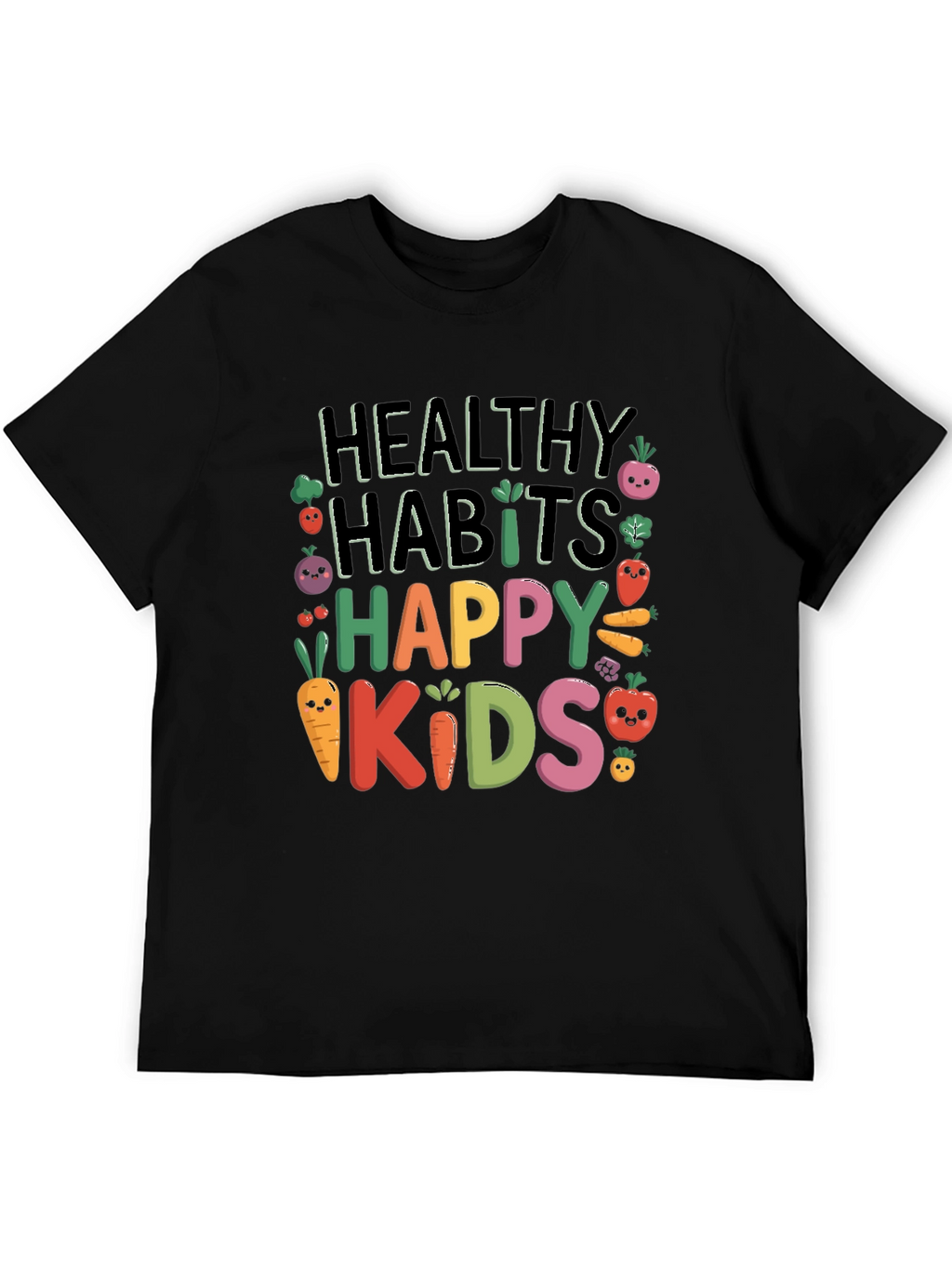 Healthy Habits Happy Kids T-Shirt