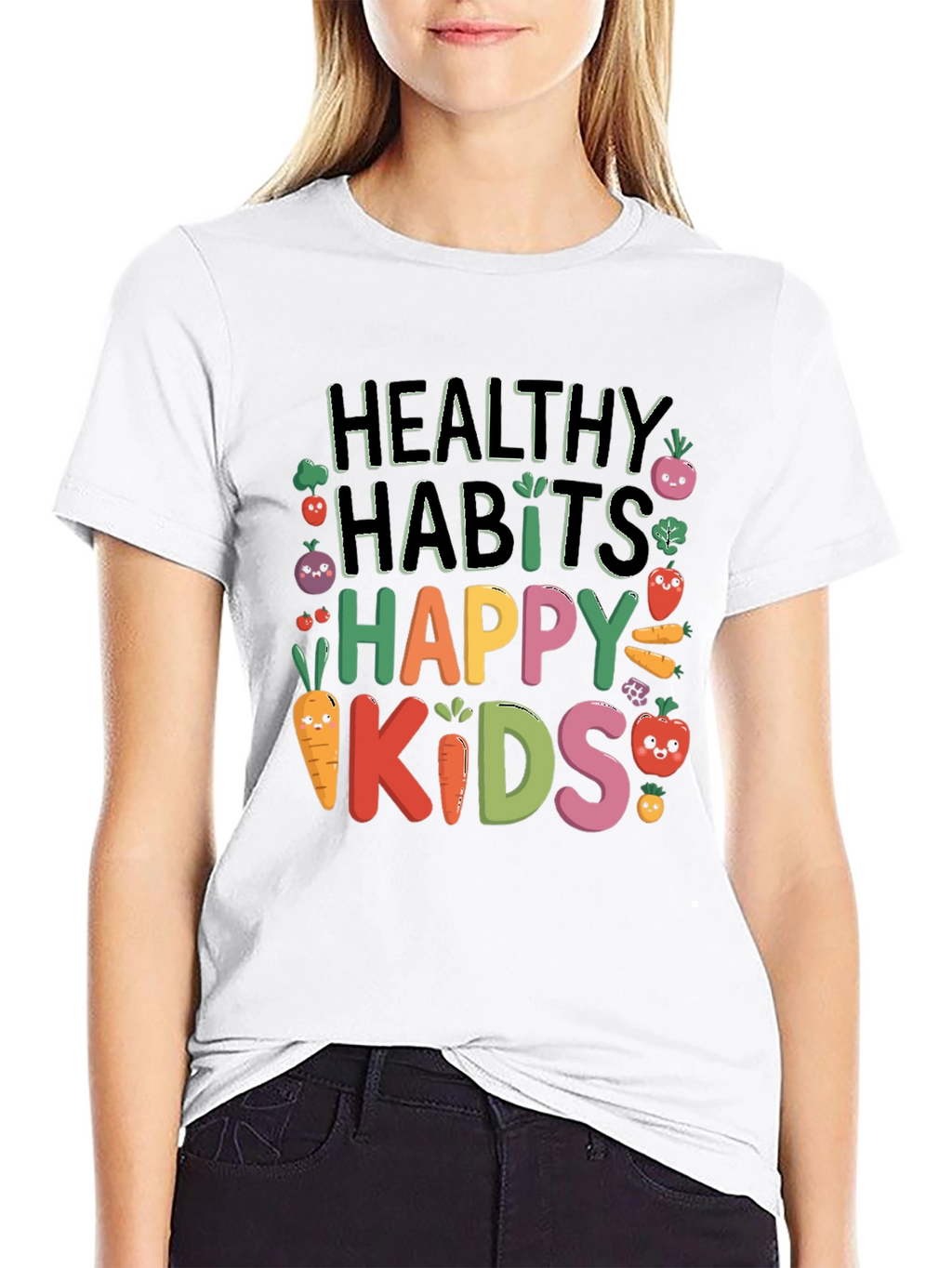 Healthy Habits Happy Kids T-Shirt