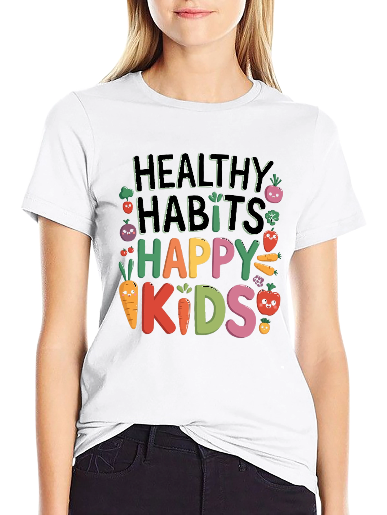 Healthy Habits Happy Kids T-Shirt