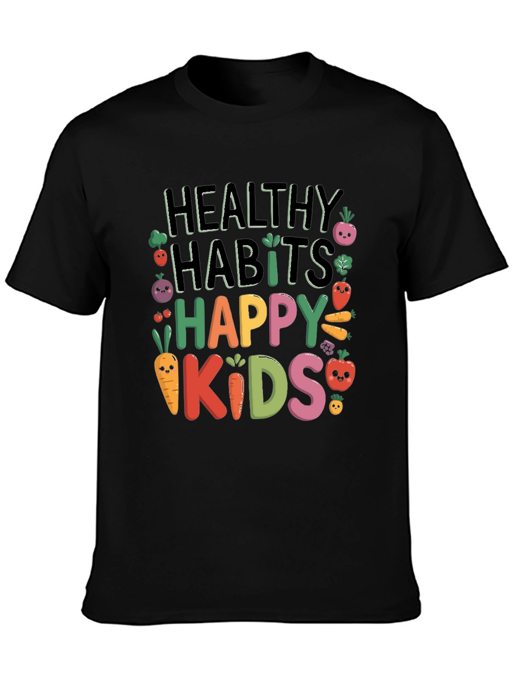 Healthy Habits Happy Kids T-Shirt