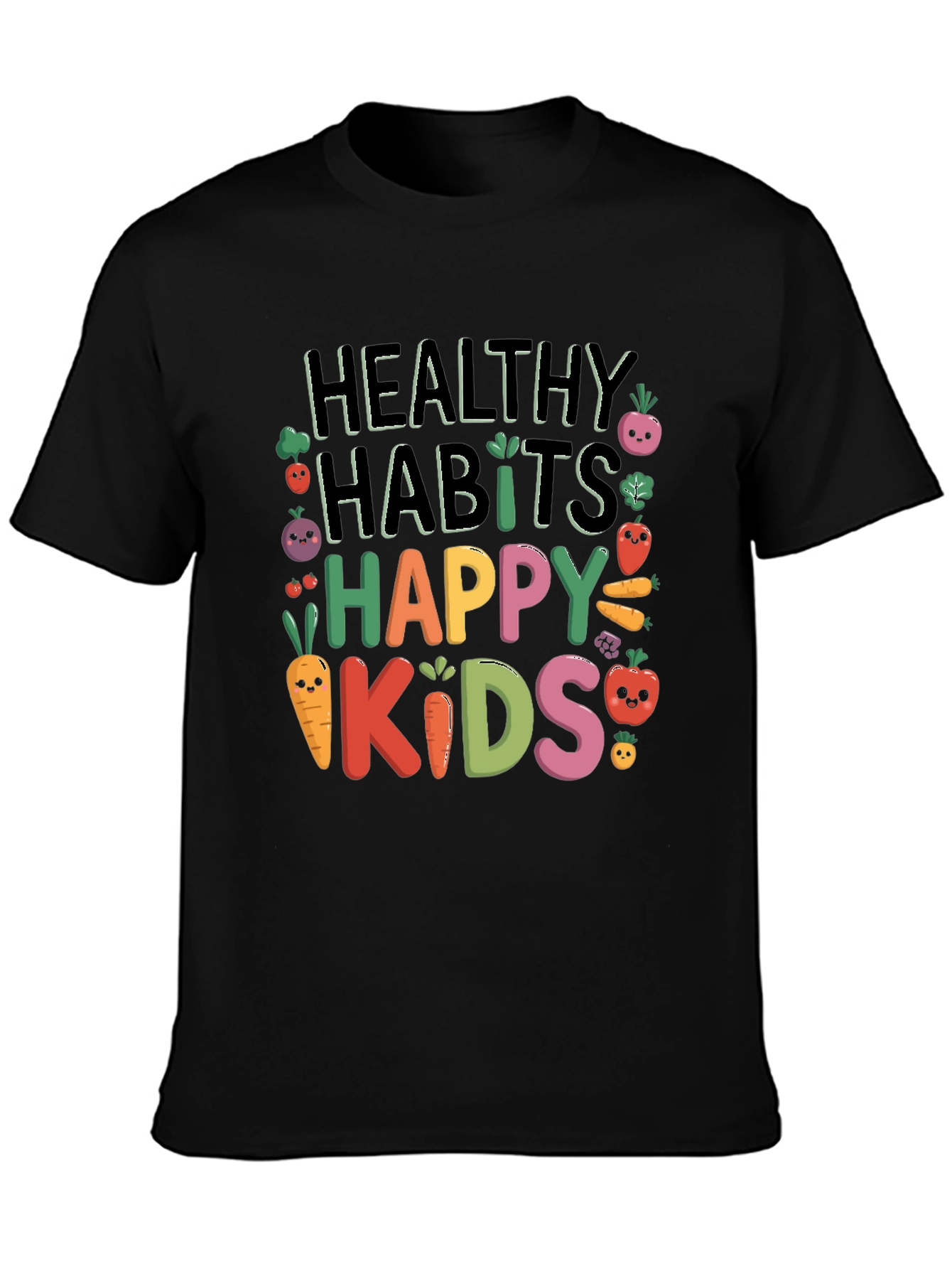 Healthy Habits Happy Kids T-Shirt
