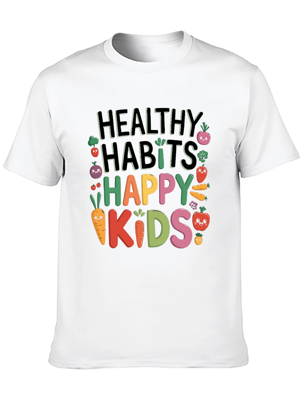 Healthy Habits Happy Kids T-Shirt