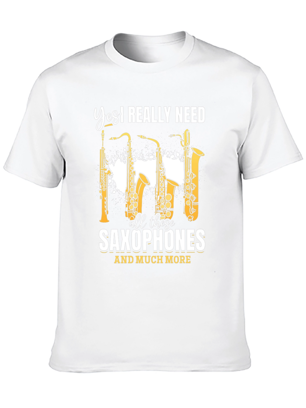 Saxophone Lover T-Shirt - Musician Tee