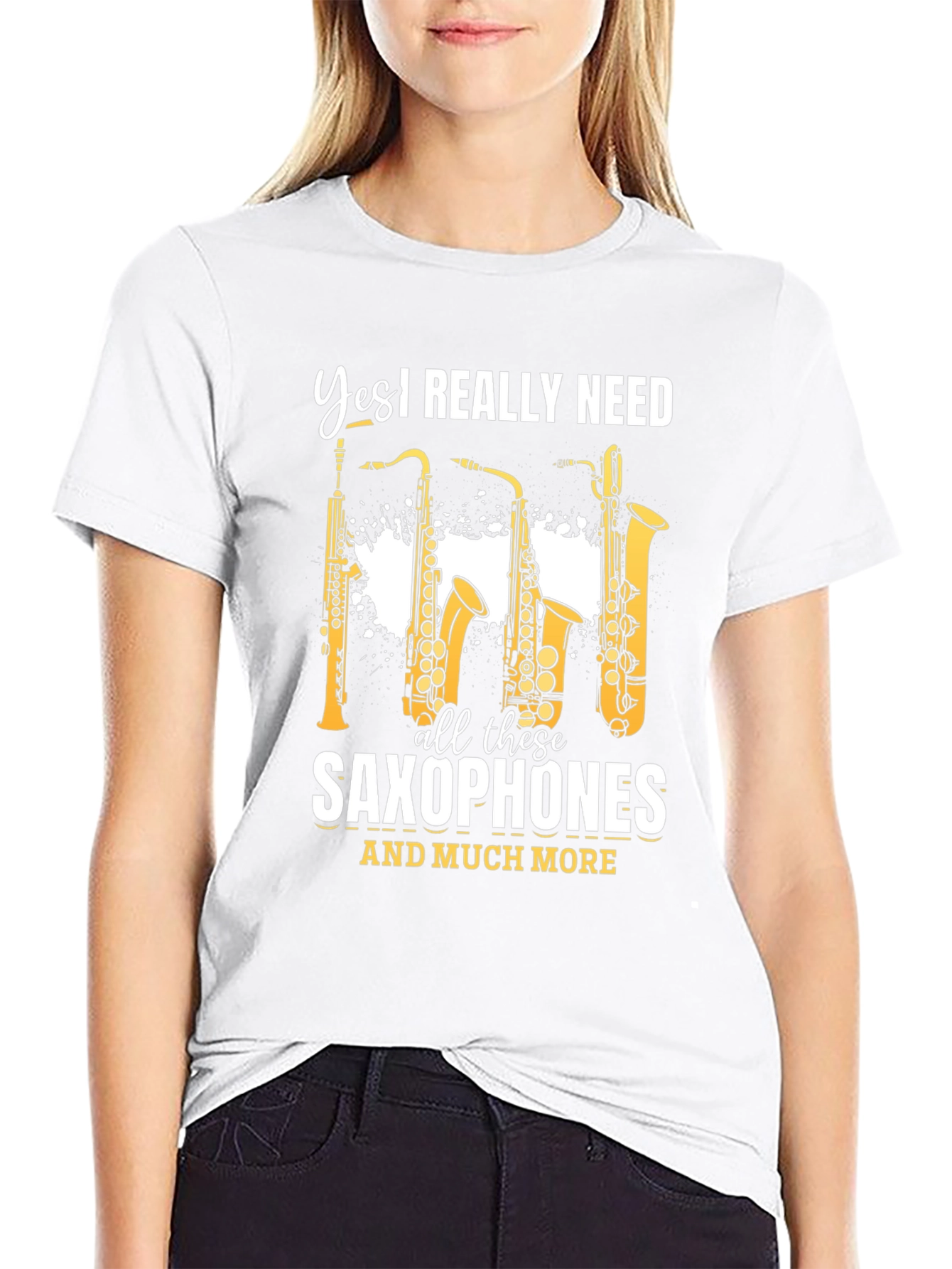 Saxophone Lover T-Shirt - Musician Tee