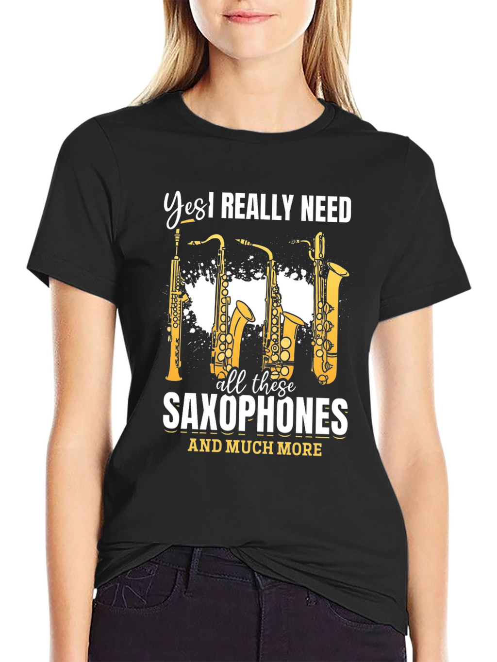 Saxophone Lover T-Shirt - Musician Tee