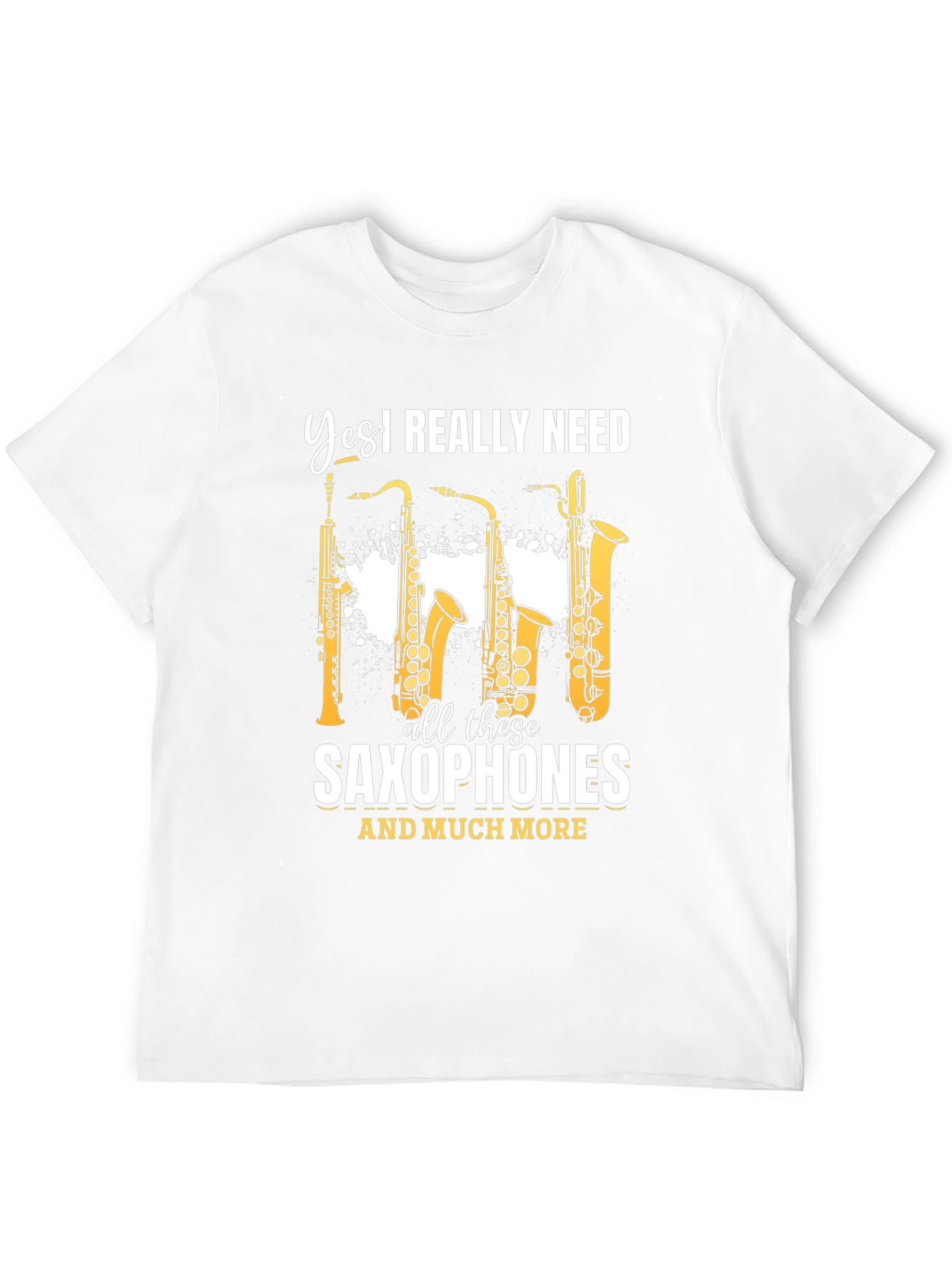 Saxophone Lover T-Shirt - Musician Tee
