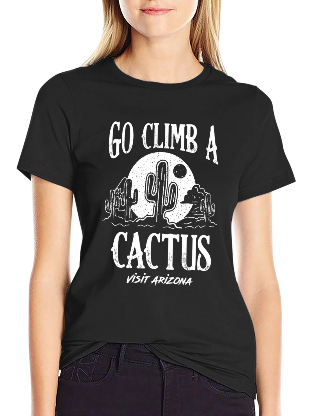Go Climb a Cactus Arizona Graphic Tee