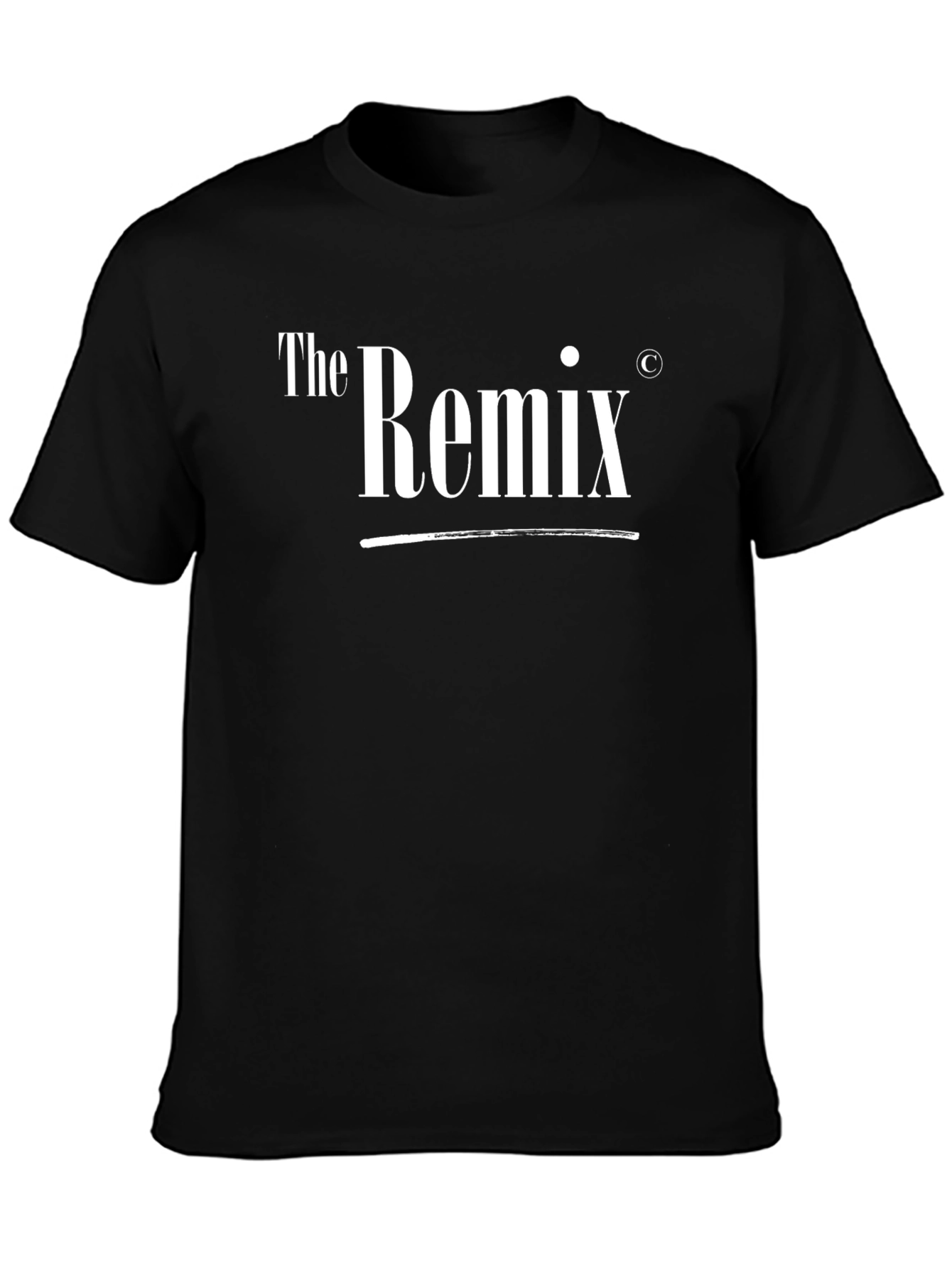 The Remix Black Graphic T-Shirt