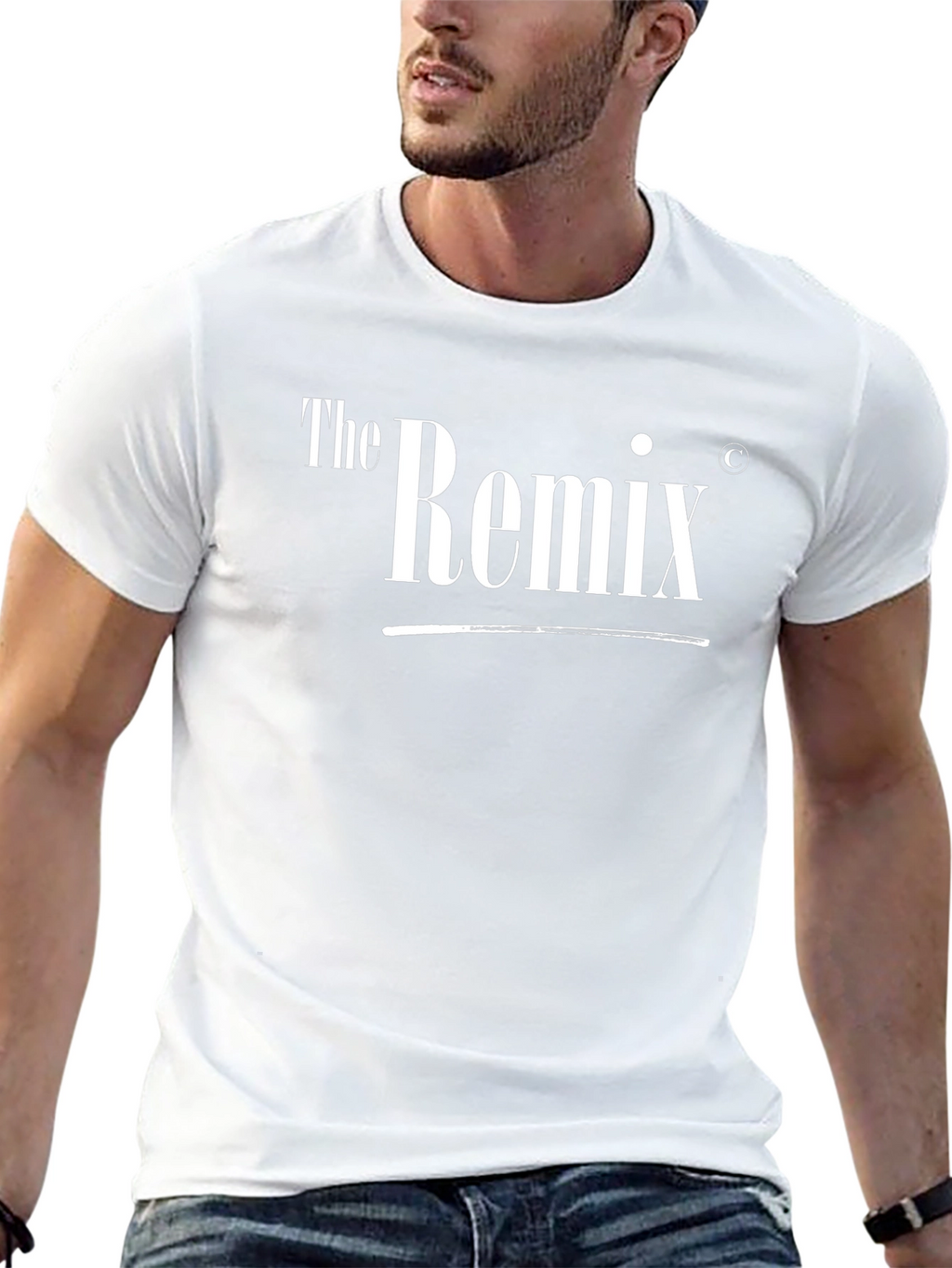 The Remix Black Graphic T-Shirt
