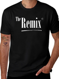 The Remix Black Graphic T-Shirt
