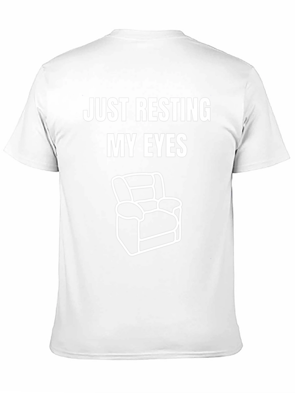 Just Resting My Eyes Graphic Tee - Black