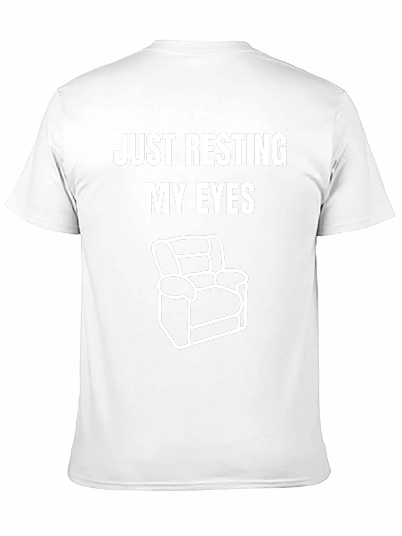 Just Resting My Eyes Graphic Tee - Black