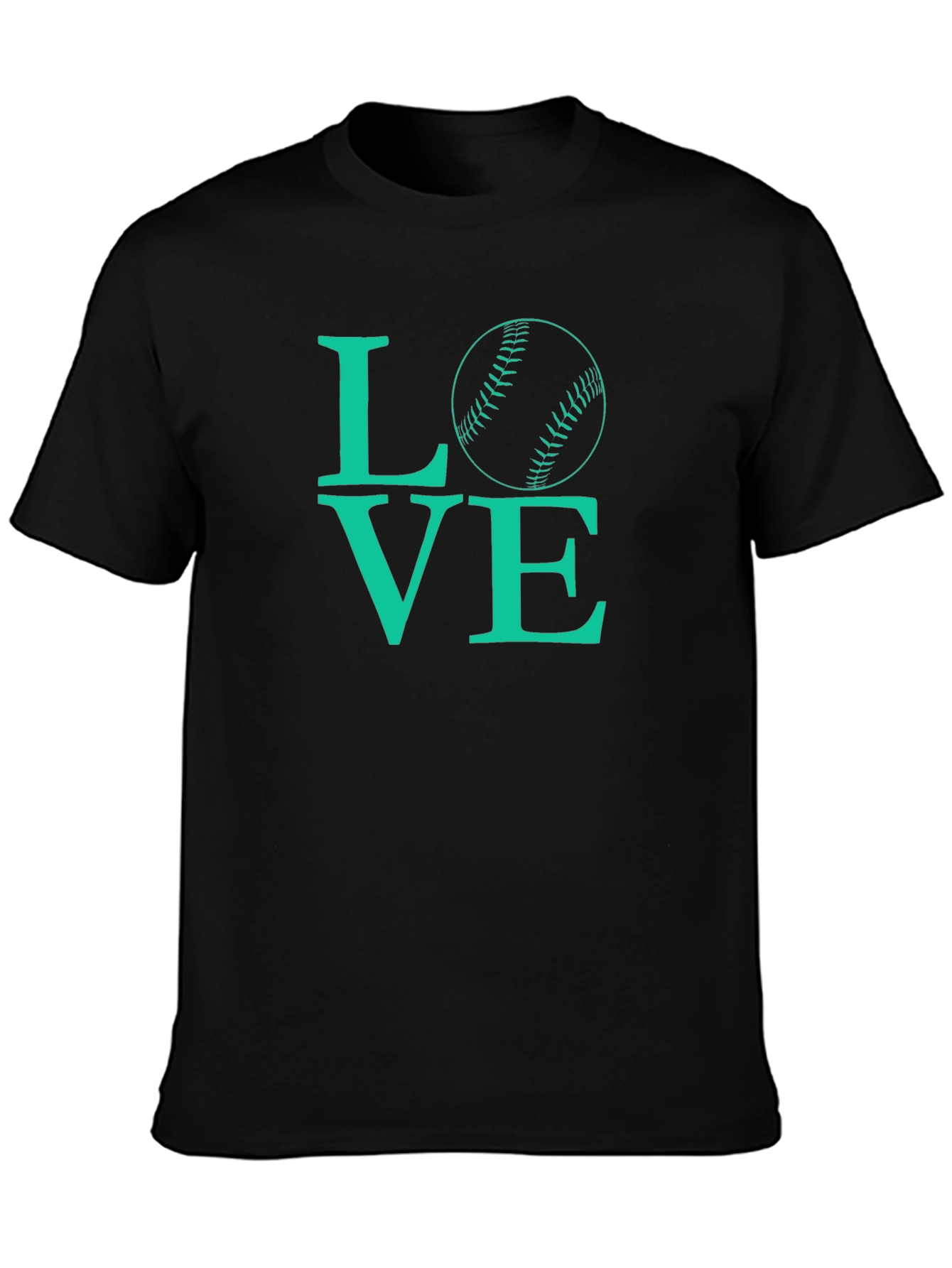 Love Baseball Graphic Tee - Stylish Sportswear Shirt