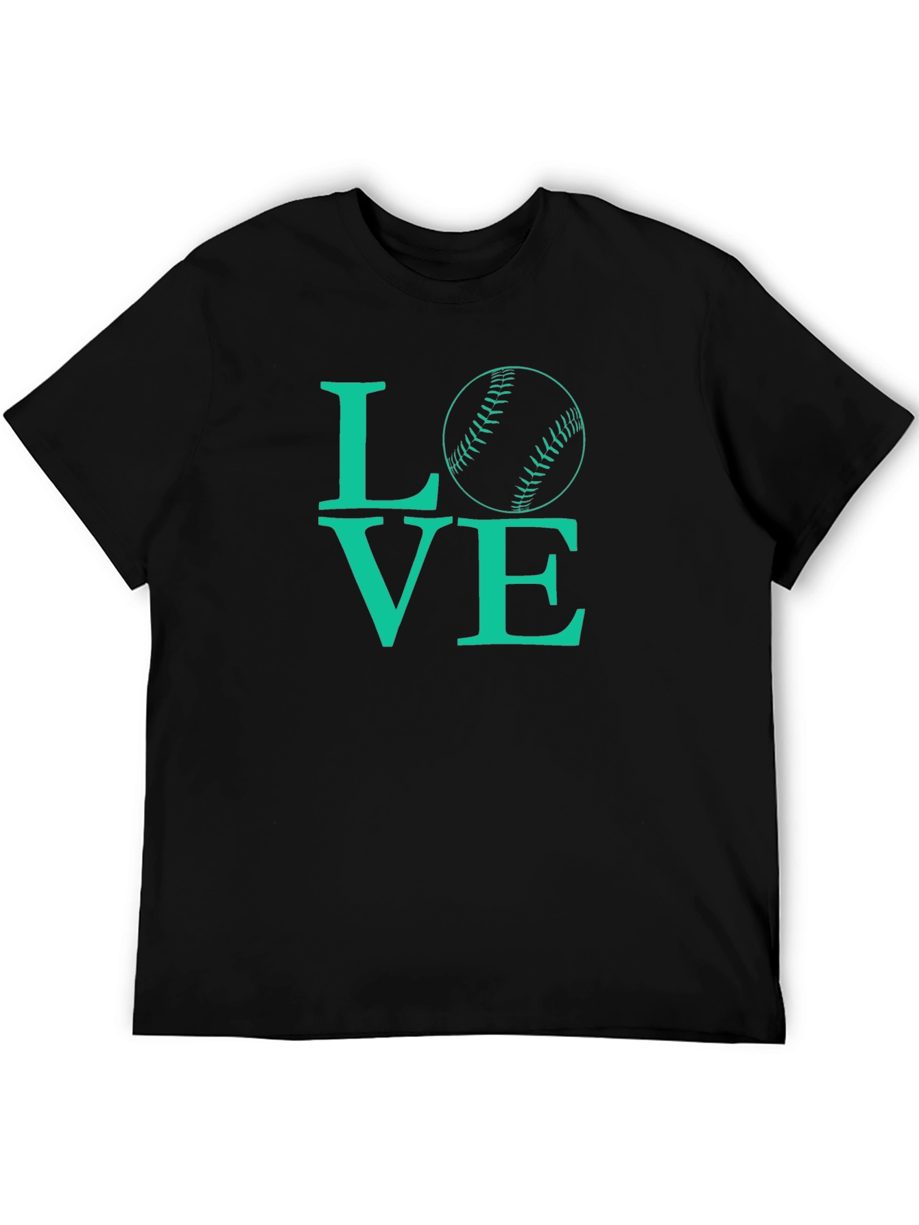Love Baseball Graphic Tee - Stylish Sportswear Shirt
