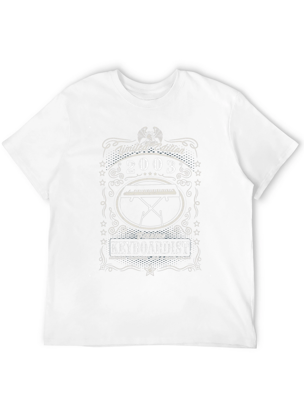 Limited Edition 2003 Keyboardist Black T-Shirt