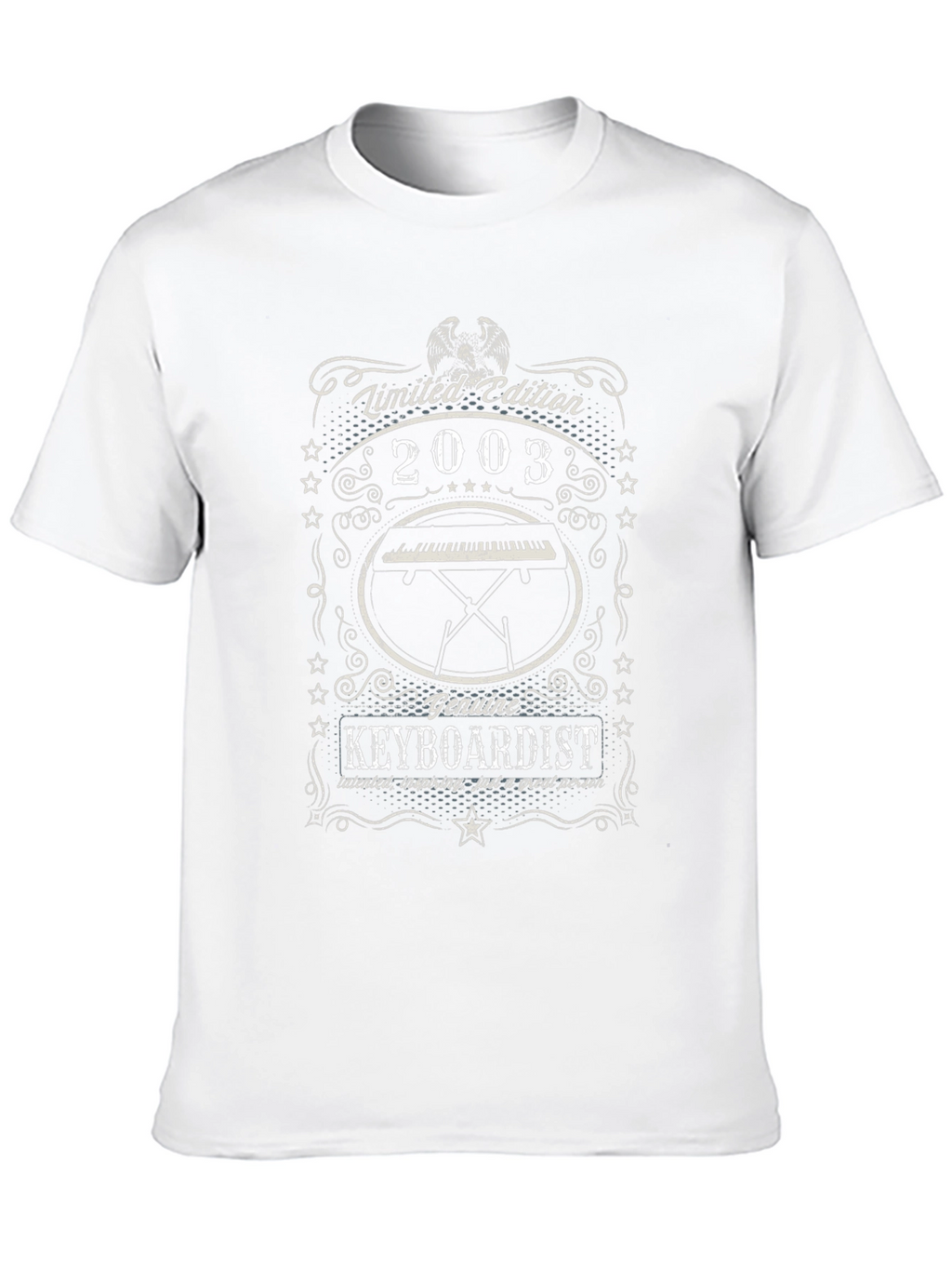 Limited Edition 2003 Keyboardist Black T-Shirt