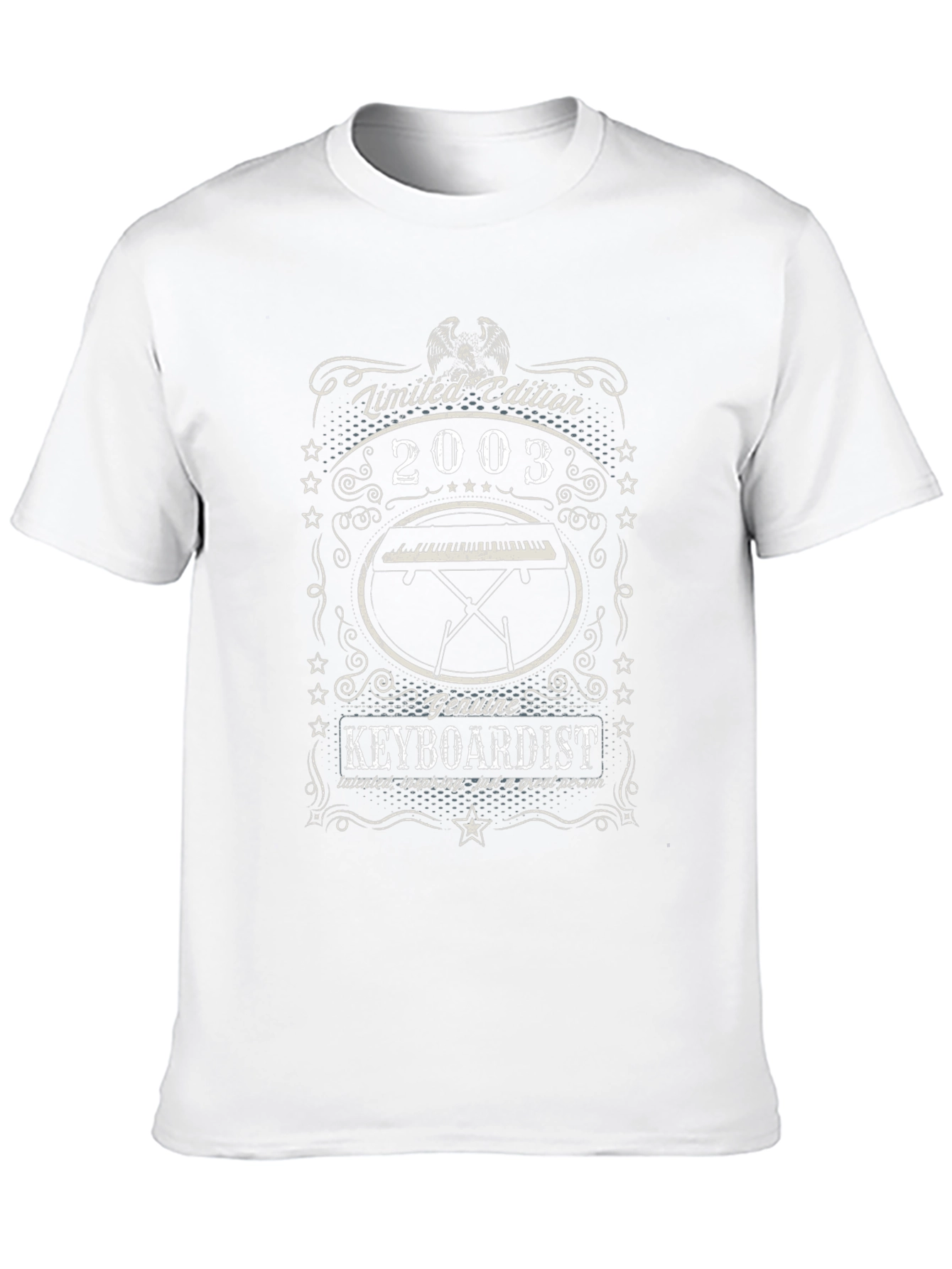 Limited Edition 2003 Keyboardist Black T-Shirt