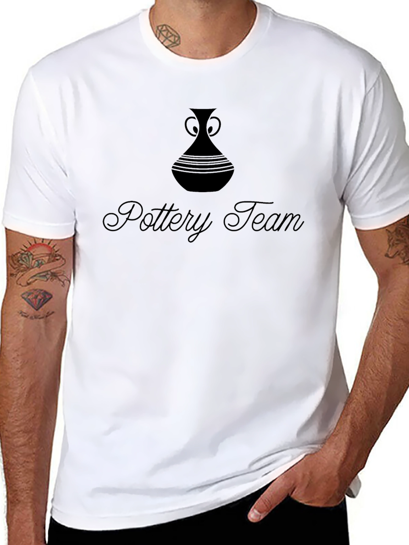 Pottery Team Black T-Shirt