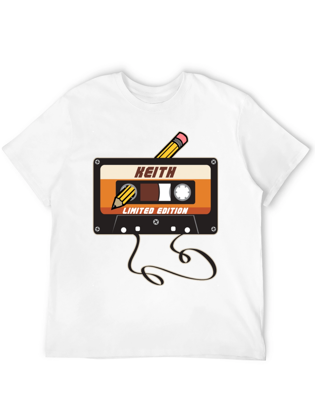 Keith Limited Edition Cassette Tape Graphic T-Shirt
