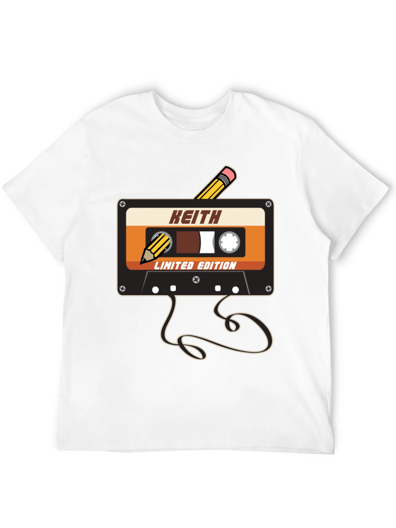 Keith Limited Edition Cassette Tape Graphic T-Shirt