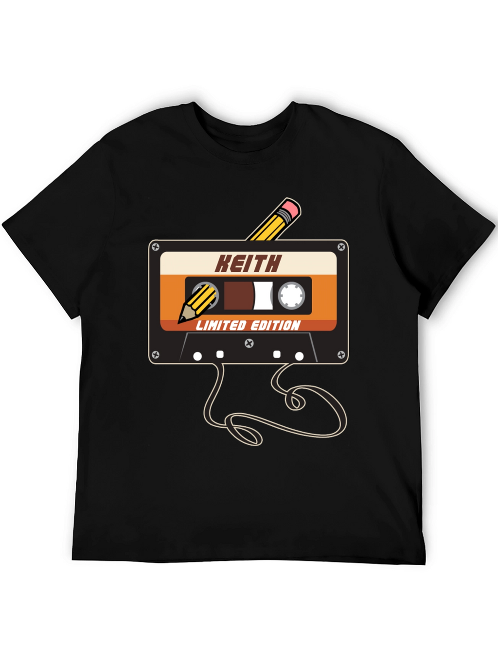 Keith Limited Edition Cassette Tape Graphic T-Shirt