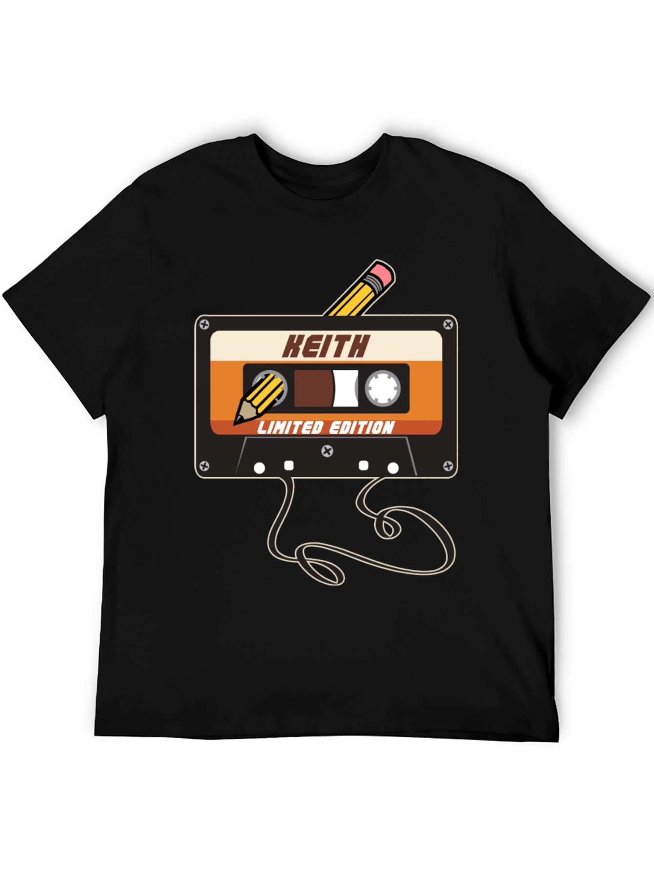 Keith Limited Edition Cassette Tape Graphic T-Shirt