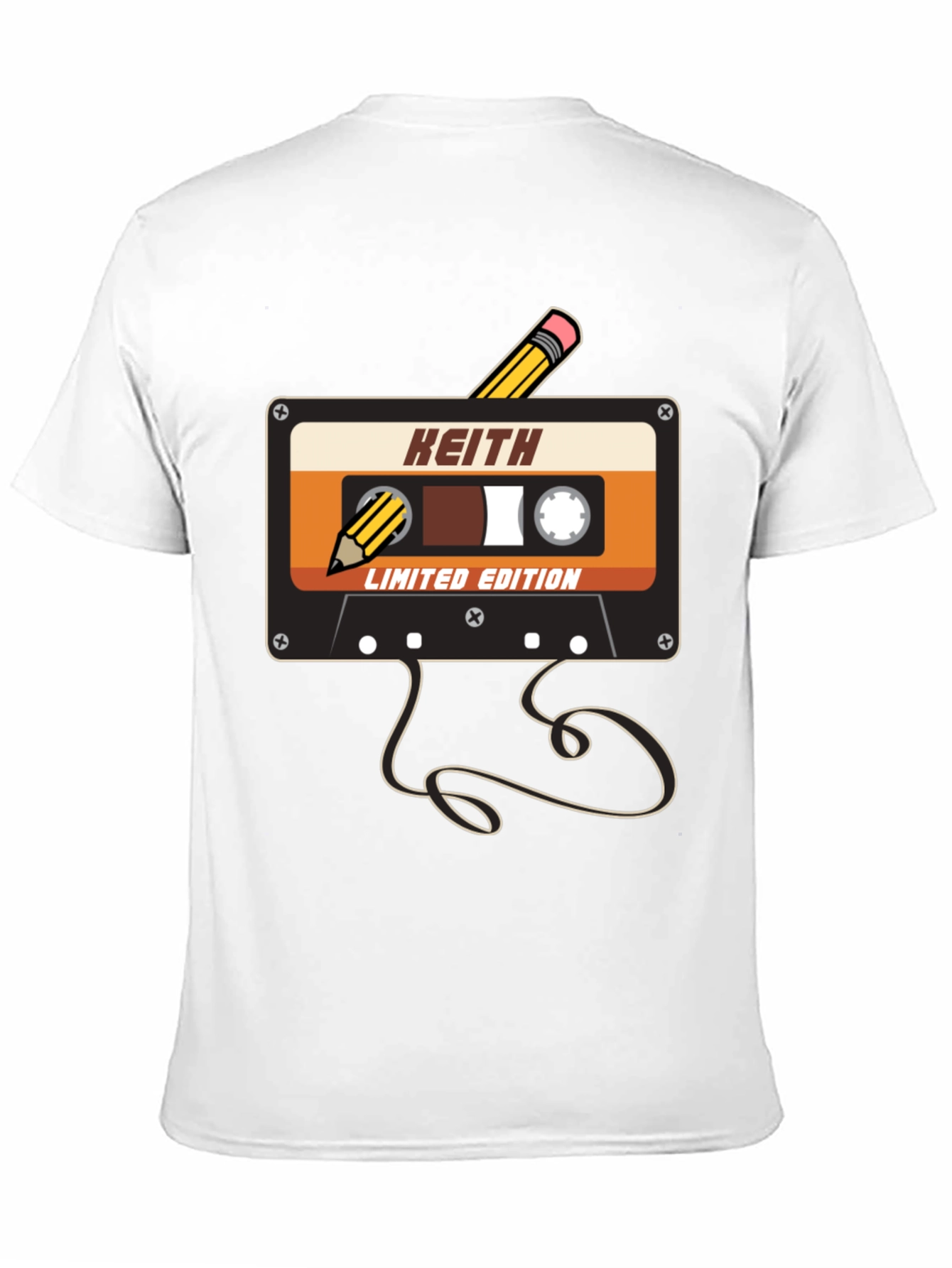 Keith Limited Edition Cassette Tape Graphic T-Shirt
