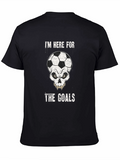 Skull Soccer Goals T-Shirt