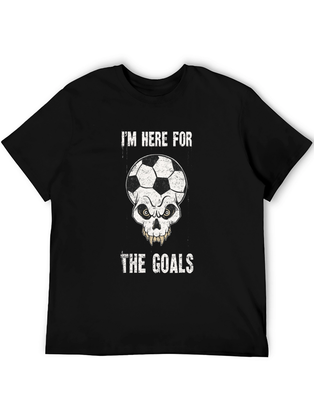 Skull Soccer Goals T-Shirt