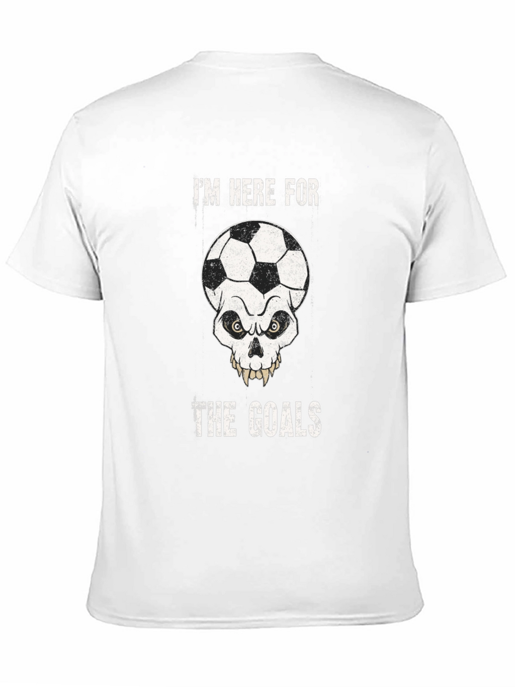 Skull Soccer Goals T-Shirt