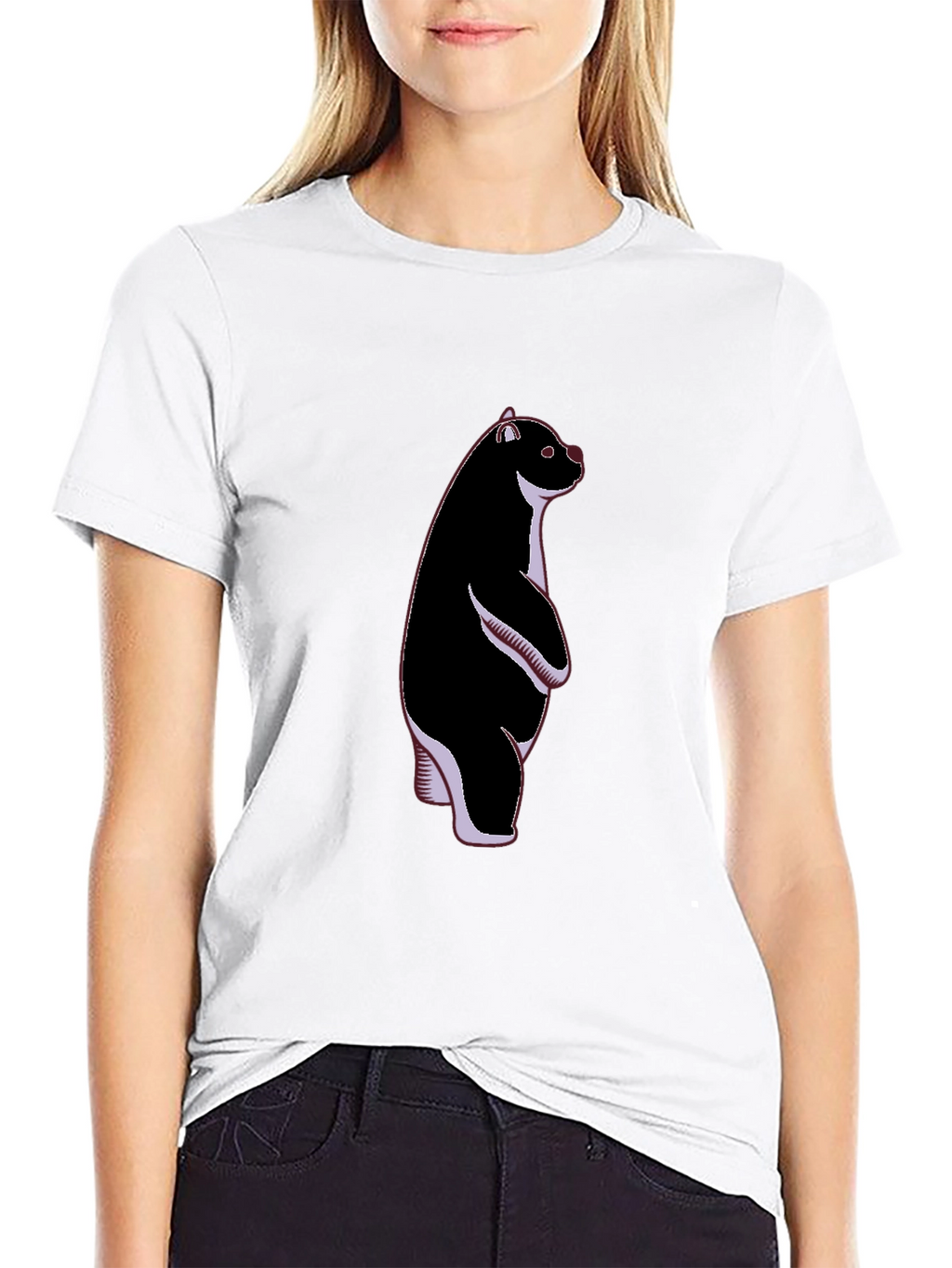 Bear Graphic Tee - Stand Out Style