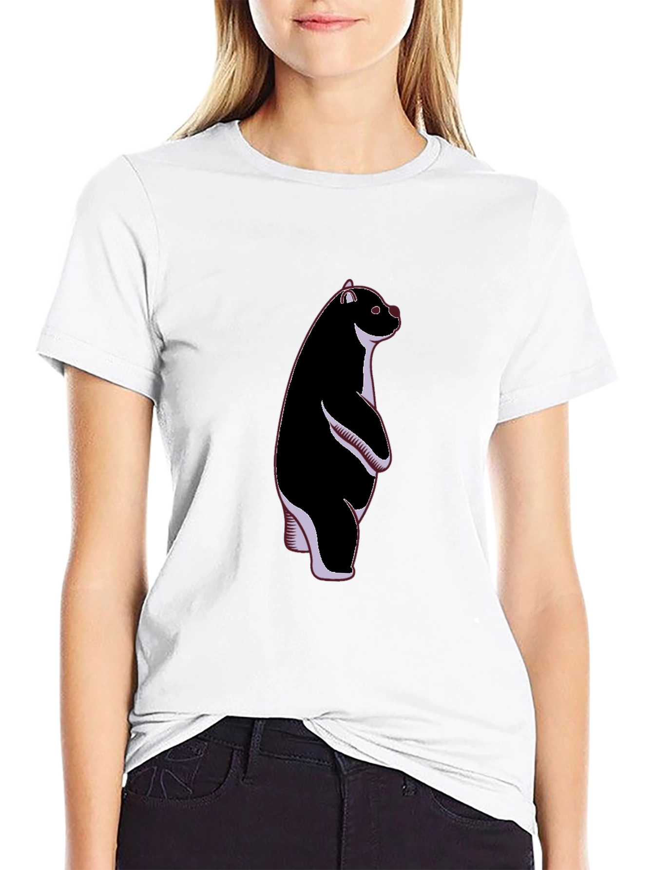Bear Graphic Tee - Stand Out Style