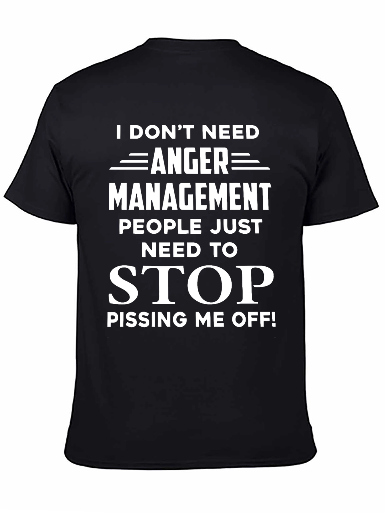 Anger Management Sarcastic T-Shirt