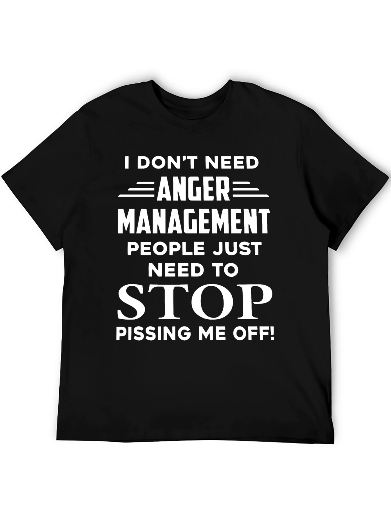 Anger Management Sarcastic T-Shirt
