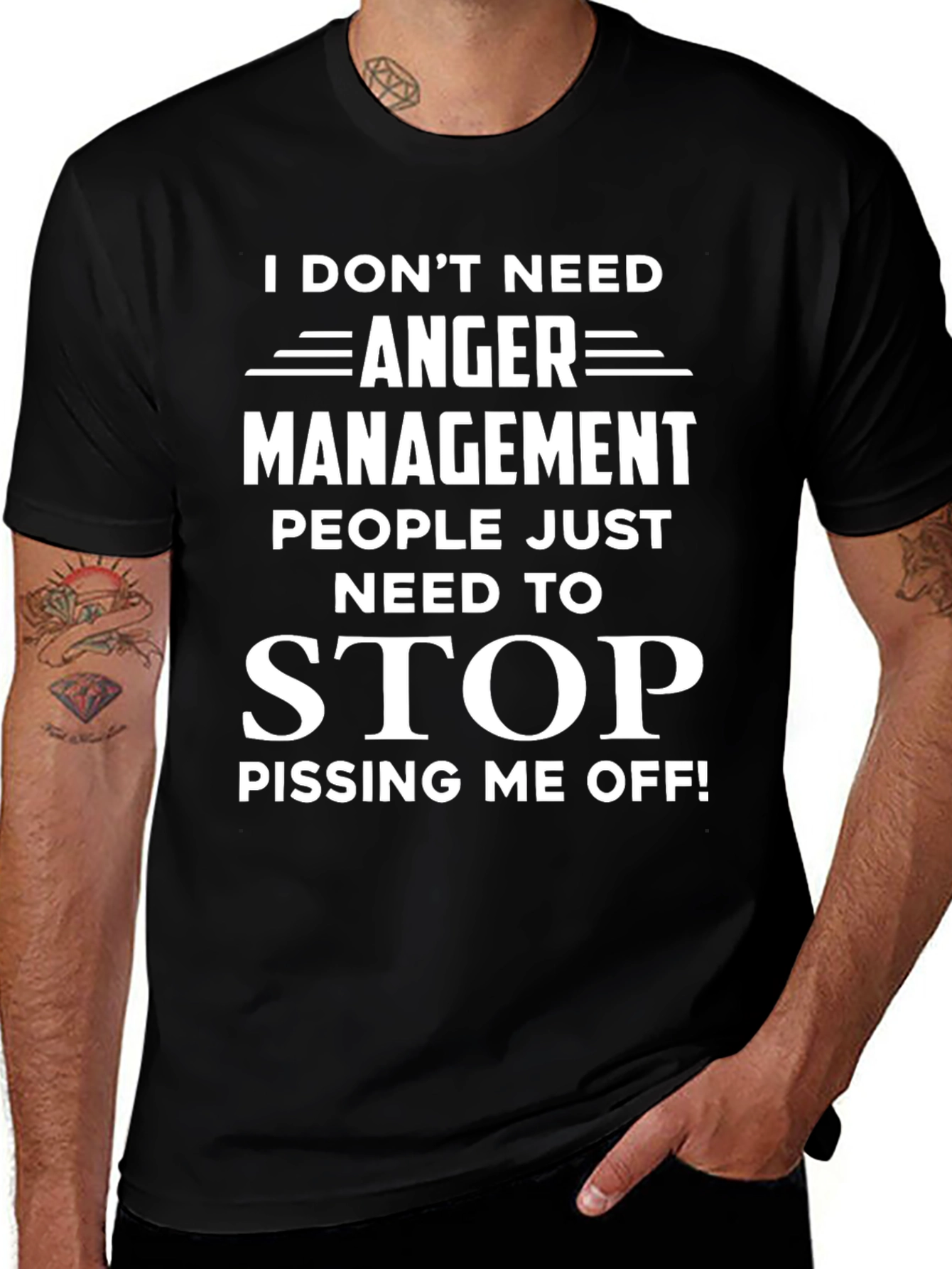 Anger Management Sarcastic T-Shirt